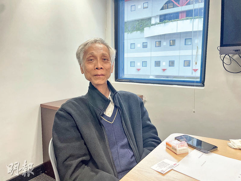 香港科技大學人文學部榮休副教授廖迪生（姚超雯攝）