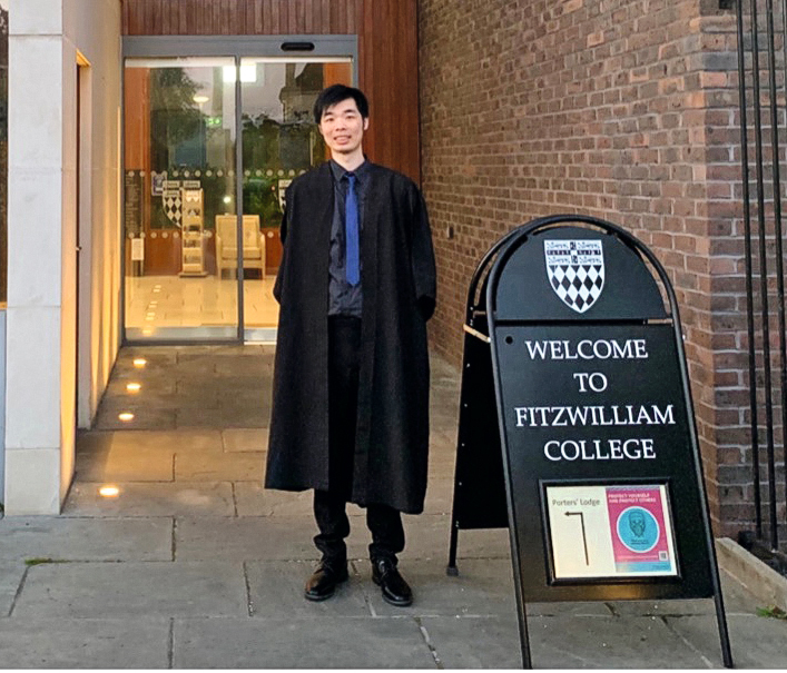 2023年城大計算數學學士課程畢業生鄭俊煥獲劍橋大學取錄為博士生,並獲頒4年全額獎學金(總計約200萬港元)。