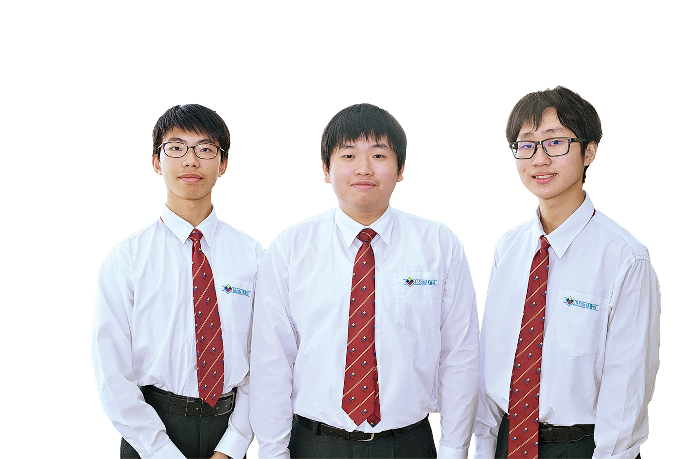 左起：黎家麟、呂永彬及陳梓熙。