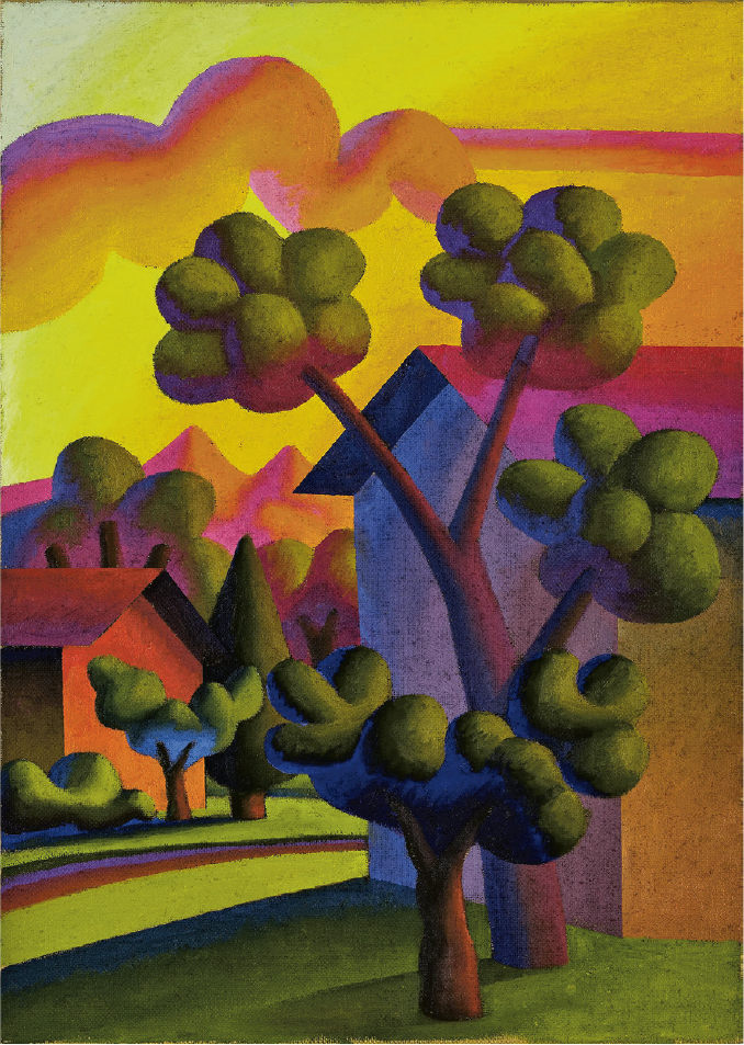 《八月》 （Agosto）--作者：Salvo。創作年份：2009。規格：油彩、畫布，70.8×50.6厘米。估價：40萬至60萬港元。成交價：1,079,500港元。特色：Salvo擅長光與影、色彩和形式間相動。黃瑩欣賞藝術家用豐富、溫暖的色調喚起意大利溫暖8月的感覺。畫背有Agosto Salvo款識（Agosto為8月的意大利文）。此作登錄於都靈藝術家文獻庫，並附都靈藝術家文獻庫所發之保證書。（拍賣行提供）