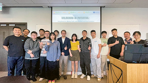 由MSc-DITM主辦的「數位領袖分享系列」,邀請行業專家任嘉賓講者,分享行情走勢及自身實戰經驗,師生均獲益良多。