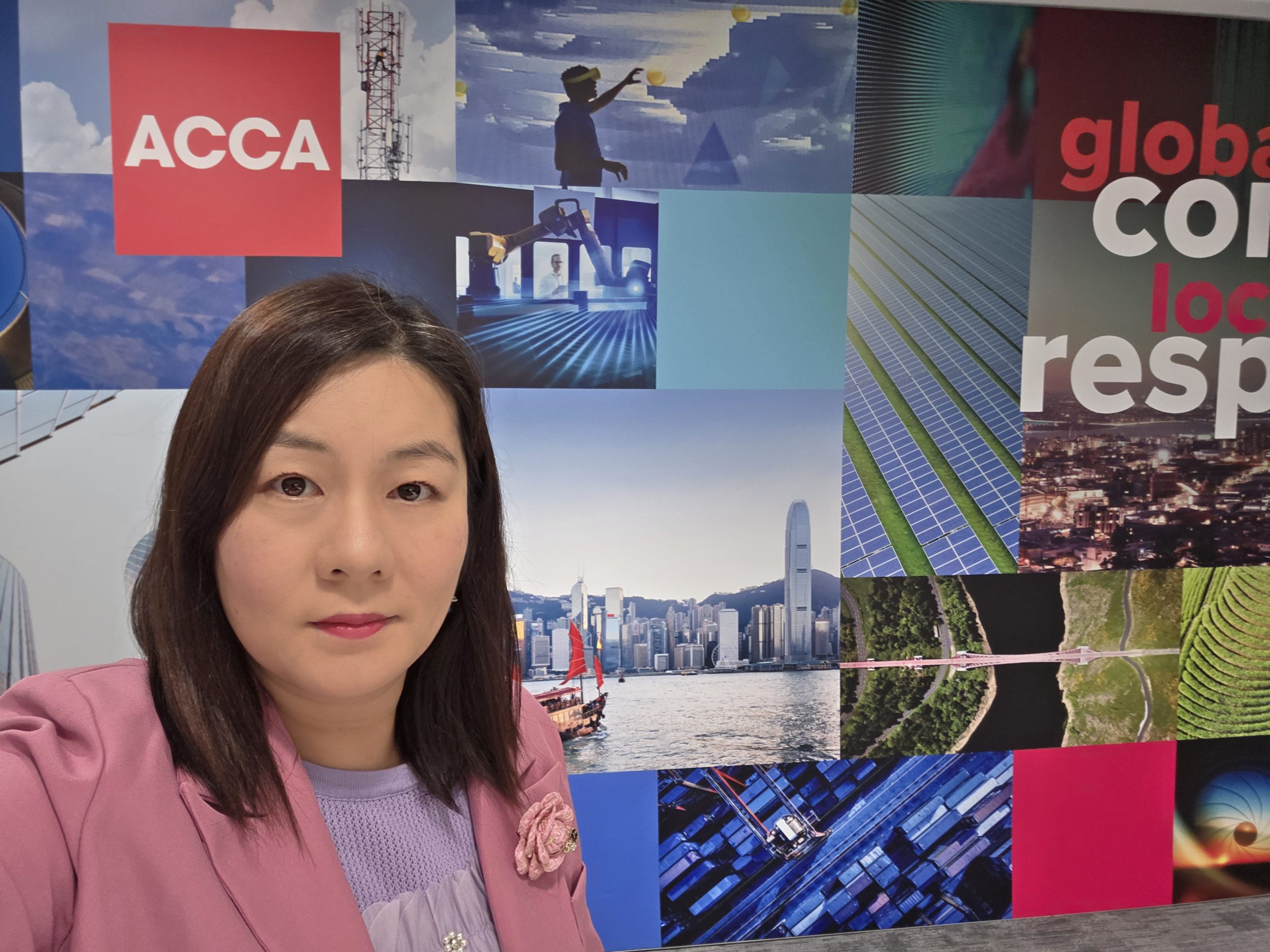 ACCA香港分會教育發展經理蔡巧奇（Kammi）