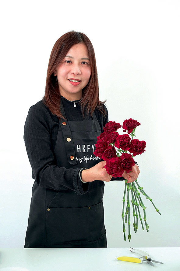 花藝導師Cathy Chow