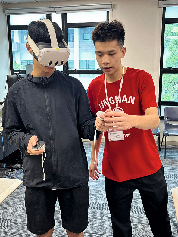 教學將科技融入教育。