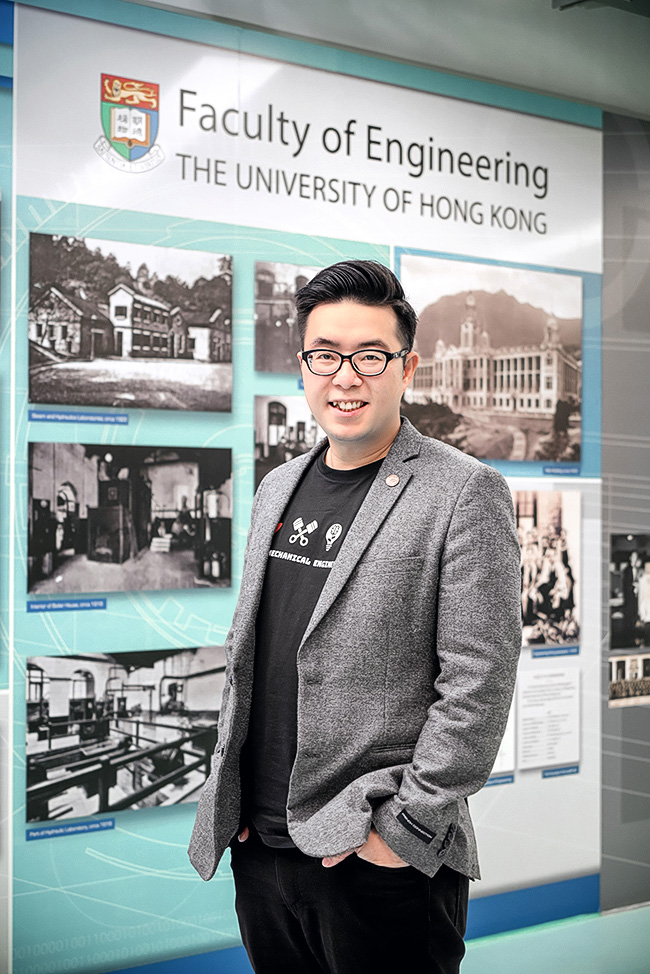 香港大學機械工程系助理系主任高偉倫博士