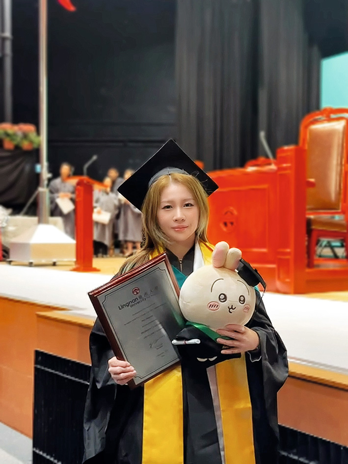 畢業生馬靖婉（Krystal）