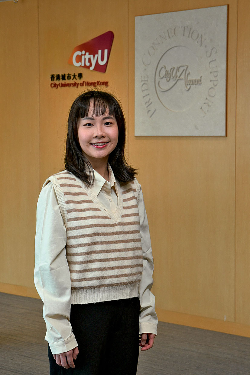 畢業生黃冉翹(Nicola)