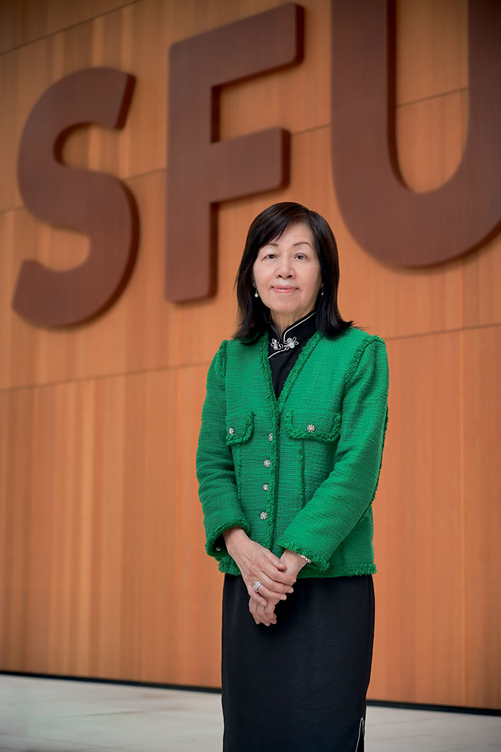 聖方濟各大學廖湯慧靄商業及款待管理學院院長袁麗薇教授