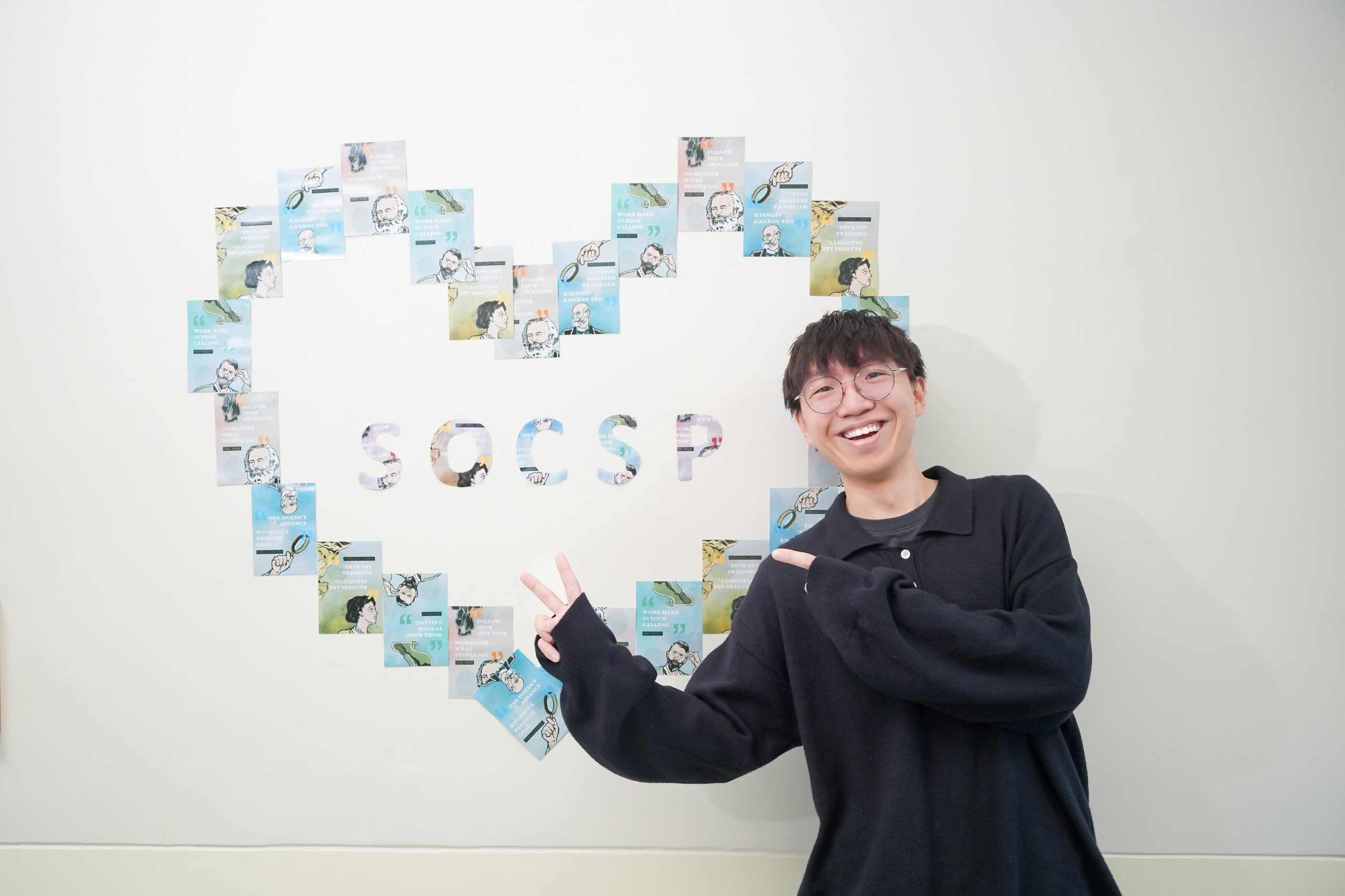 「社會科學（榮譽）學士—健康及社會服務管理」課程三年級學生蔡嘉昊